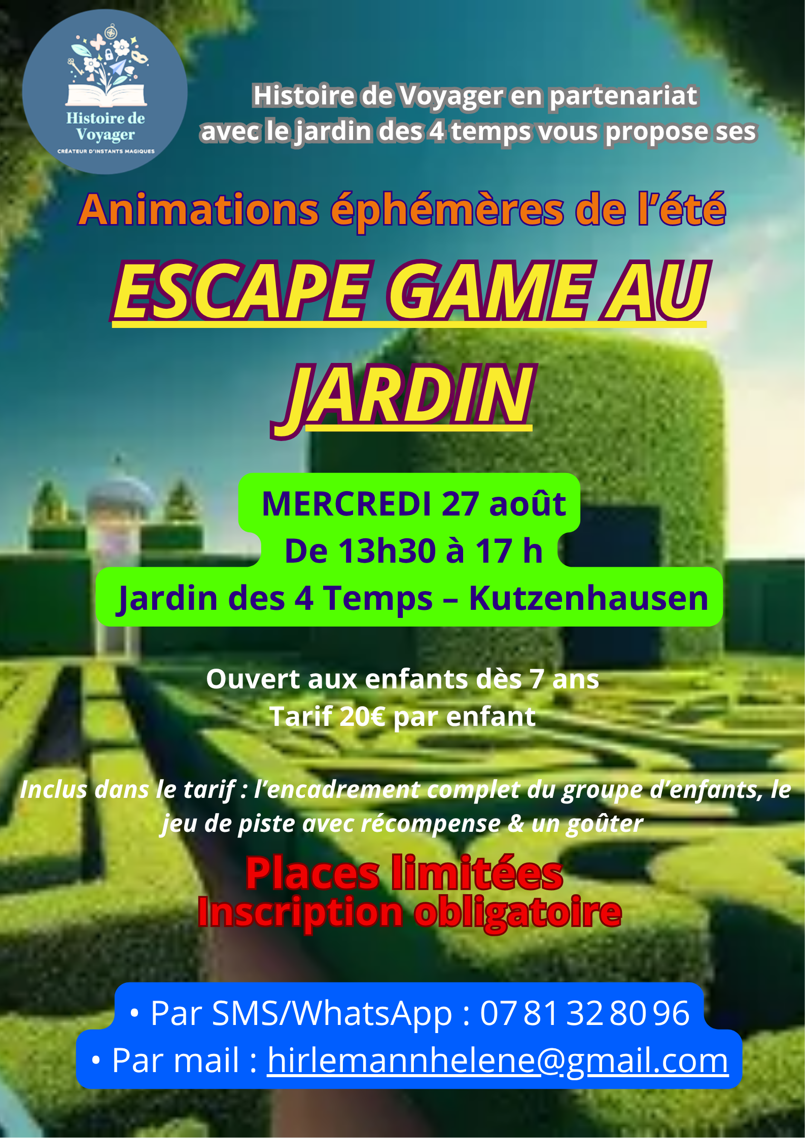 Enquête au Jardin
