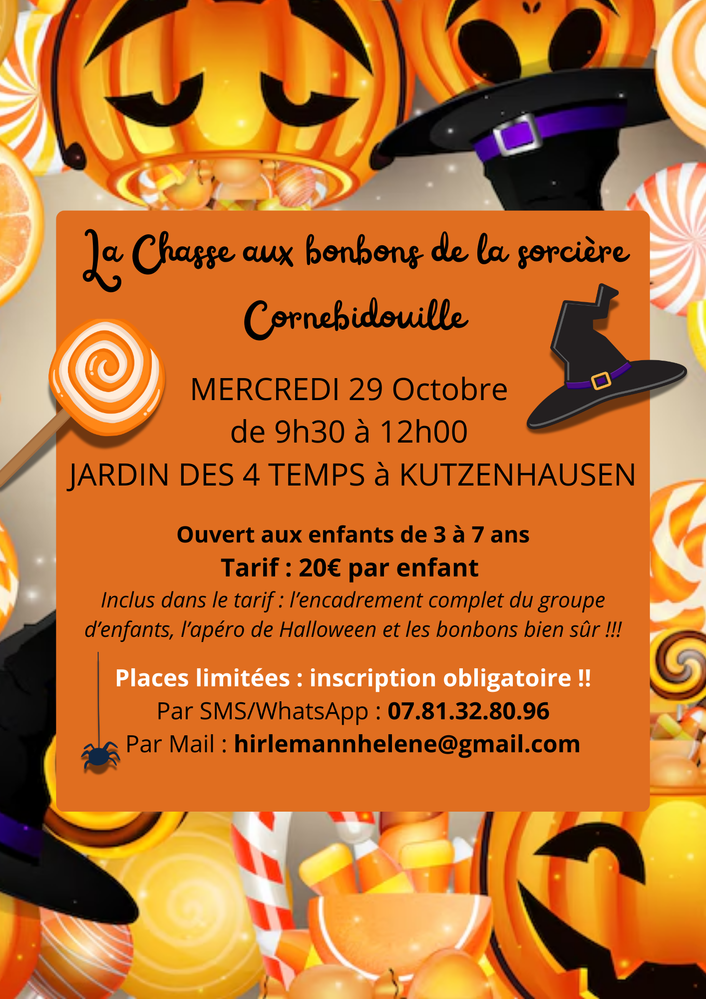 La Chasse aux Bonbons de la Sorcière Cornebidouille