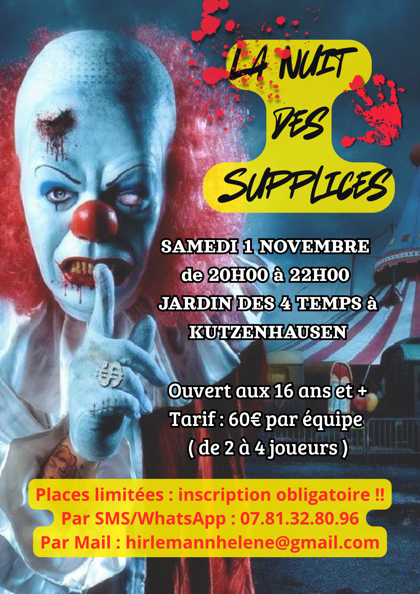 😱 La Nuit des Supplices 😱
